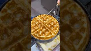 I NEED WAFFLE ‼️ food kulinerfood streetfood kulineraddict kulinerlovers waffle yummy shorts [upl. by Nolyaj]