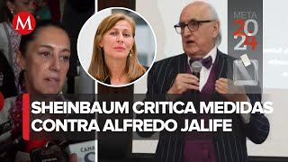 Claudia Sheinbaum opina sobre la detención de Alfredo Jalife [upl. by Enimajneb]