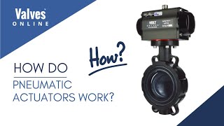 How Pneumatic Actuators Work [upl. by Yruam]