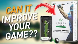 CAN THIS SMART CADDIE FIX MY GAME ARCCOS Unboxing Setup amp First Impressions [upl. by Ariem]