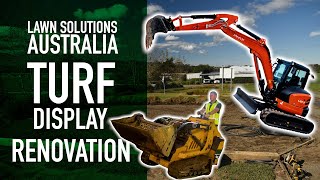 Check out our upgrades Turf Display Renovation at Lawn Solutions Australia [upl. by Docilu877]