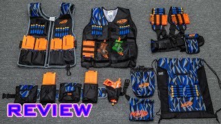 REVIEW New Nerf Tactical Gear  NOT Garbage [upl. by Keily]