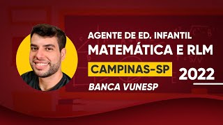 Concurso de Campinas  Agente de Educação Infantil Vunesp [upl. by Lali]