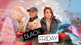 BLACK FRIDAY SHOPPING CHALLENGE Sister vs Sister [upl. by Aleacem]