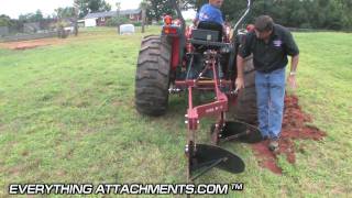 How To Plow a Garden  Two Bottom Plow [upl. by Sakhuja]