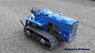 Lego Crawler Tractor 42042 CModel [upl. by Darya]