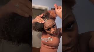 hairstyles edgestutorial curlyhairstyles naturalhairstyles naturalhair curlyhair edges curls [upl. by Kosiur]