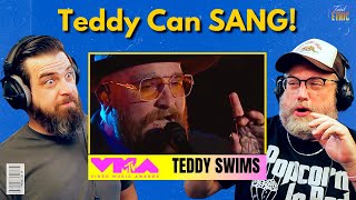 Teddy Swims Stuns the 2024 VMAs  Musicians React [upl. by Grekin]