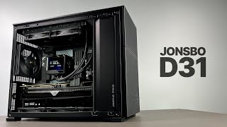 Jonsbo D31 Mesh mATX PC Build  13600K  Z690M  NFA12x25  TLB12 [upl. by Dnivra]