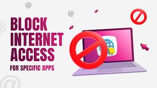 ✔️ Block Program From Accessing internet in Windows 11 amp 10 Blocking internet [upl. by Ardnahsal]