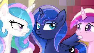 princess problems youngs celestia☀️ luna🌙and cadance💗   speedpaint  my little pony 🦄 [upl. by Gass]