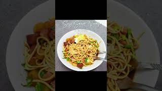 Easy making Soy Sauce Noodle [upl. by Lorak626]