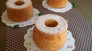 Mini Chiffon Cake～fluffy♪ミニシフォンケーキ ふんわり～ [upl. by Enellek456]