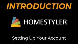 Setting Up Your HomeStyler Account  ES [upl. by Marlin]