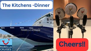 Marella  Voyager  The Kitchen  Dinner [upl. by Mij]