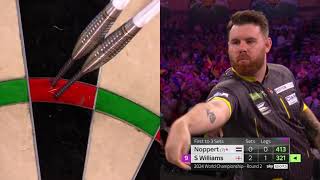 Darts  Scott Williams 9 darter attempt [upl. by Yessej]