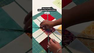 Disappearing Nine Patch Block Tutorial Part 2 🌹 Full video on Youtube [upl. by Ciapha265]