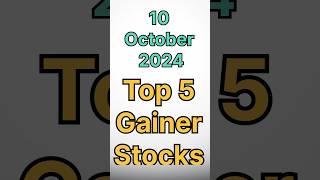 Top 5 Gainer Stocks in the Indian Stock Market Today October 10 2024 [upl. by Charron]