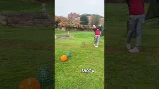 Golf ball vs Pumpkin 🎃 [upl. by Fields]