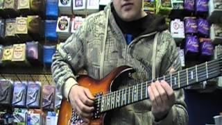 Hagstrom XL2 electric guitar demo [upl. by Mharg705]