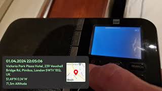 DAB  149 stations on auto scan with Dual DAB 4C in London England [upl. by Major]