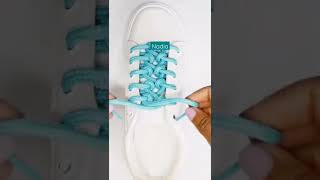 👟 38 Cómo atar cordones de zapatos con seis agujeros  Nadia  Shorts shoelaces [upl. by Elga]