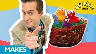 CBeebies Mister Maker  Funky Birds Nest [upl. by Yraht761]