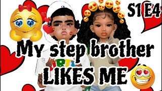 Imvu series My step brother likes me😍 S1 E4 IMVU Series imvu imvuseries virtualrealitylife [upl. by Ojadnama115]