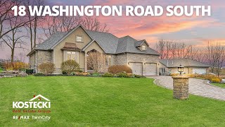 CustomBuilt Bliss  18 Washington Road  BlandfordBlenheim Real Estate Video [upl. by Bore]