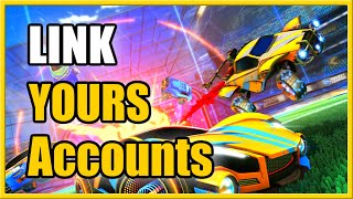 How to Link Epic Games Account to Rocket League on PS4 PS5 Xbox PC or Switch [upl. by Namie90]