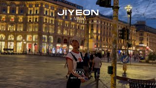 JIYEON in MILANO with sisley💜  VLOG [upl. by Tlaw]