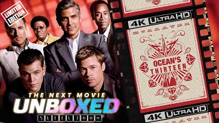 Oceans Thirteen Limited Edition 4K Ultra HD Steelbook Unboxing  Official Trailer [upl. by Worrad]