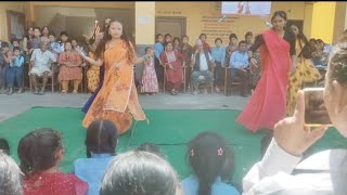 Sundar Shanta Nepal Rukumaikot dada ghare saili kale ktale kashmire pachhyauri  Students dance [upl. by Swetlana165]