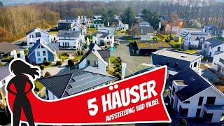 Top 5 neue FERTIGHÄUSER 2024 im MUSTERHAUSPARK Bad Vilbel bei Frankfurt  Hausbau Helden [upl. by Adnawyek]