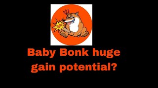 babybonk the next 100x memecoin [upl. by Ytsanyd841]