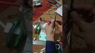 Wltoys f949 receiver board test 3x coreless motor 720 vs old propellers vs pro propellers thrust [upl. by Lezah]