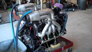 Malibu Indmar GM 81 Marine Engine 500 HP [upl. by Aidua]