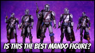 Star Wars Black Series Book Of Boba The Mandalorian Review amp Comparison with SH amp Mafex [upl. by Iramaj]