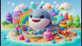 quotBaby Shark Learns Colors  Fun Educational Song for Kidsquot [upl. by Rosena]