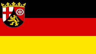 Bandera de RenaniaPalatinado Alemania  Flag of RhinelandPalatinate Germany [upl. by Orlando998]