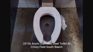 2010s Acorn Stainless Steel Toilet At Crissy Field South Beach [upl. by Karlen]