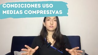 Condiciones de uso de media compresiva en disautonomía [upl. by Ailimaj]