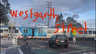 Westgarth Street level Crossing ￼tour [upl. by Silvie642]