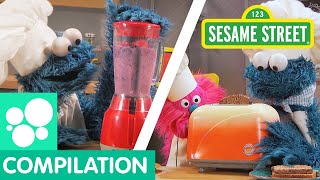 Sesame Street Fun Breakfast Recipes For Kids  Cookie Monsters Foodie Truck Compilation [upl. by Finbur]