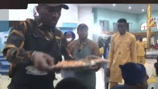 Apostle Suleiman serving free food to the Needy on his free food foundation Restaurant foundation [upl. by Moneta]