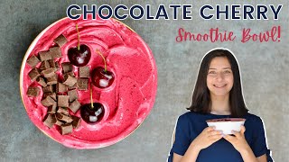 Chocolate Cherry Smoothie Bowl [upl. by Ham]