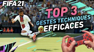 TUTO FIFA 21  TOP 3 GESTES TECHNIQUES EFFICACES [upl. by Lashonda165]