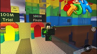 Roblox JToH  100m Finale CompletionWalkthrough [upl. by Bryon]