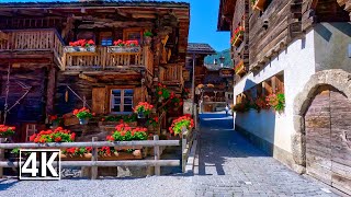 Grimentz Switzerland 🇨🇭 the most beautiful Villages in Switzerland [upl. by Alyn]