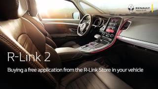 Buying a free application from the RLink Store in your vehicle [upl. by Nasya]